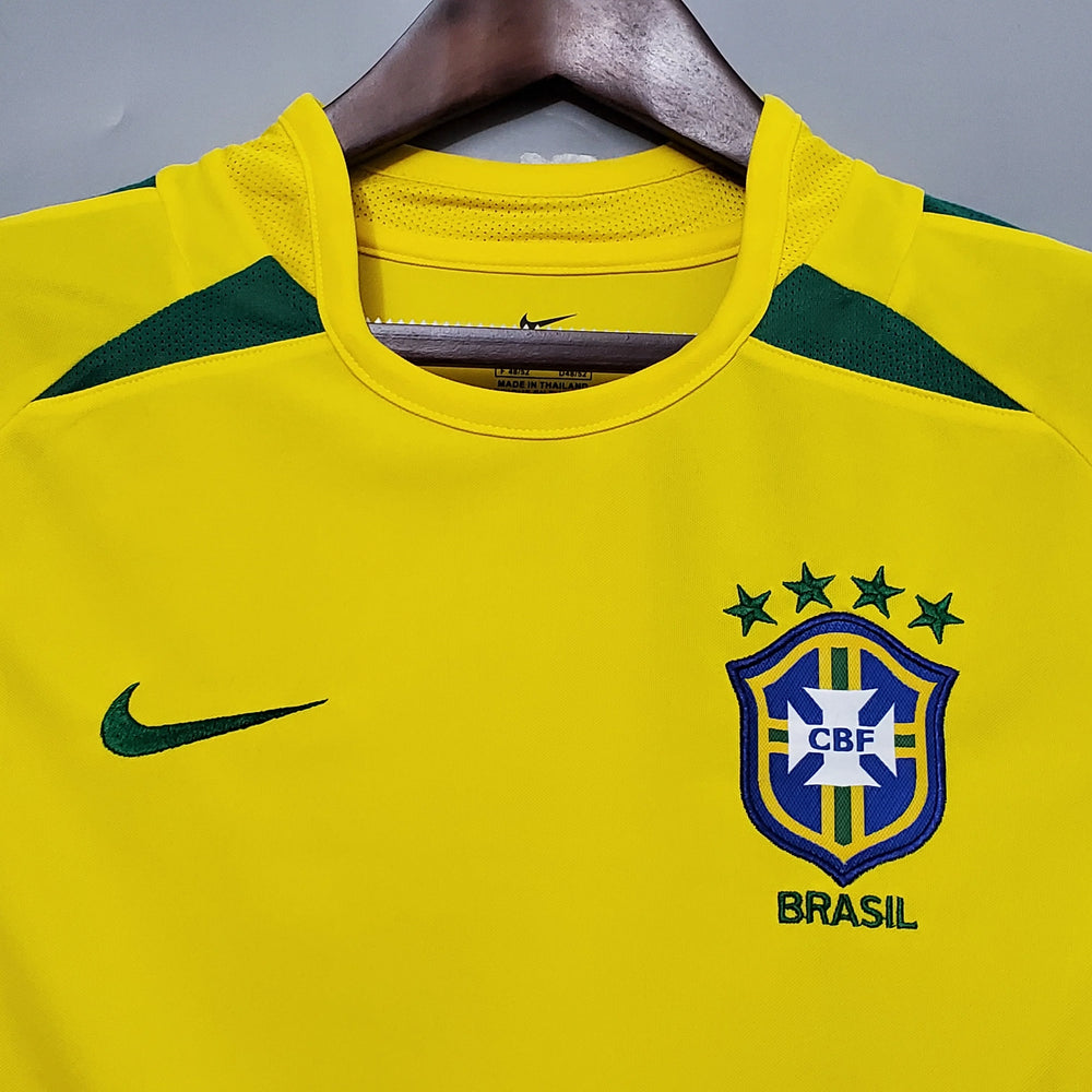 Camisa l Brasil 2002 Versão Torcedor - Masculina